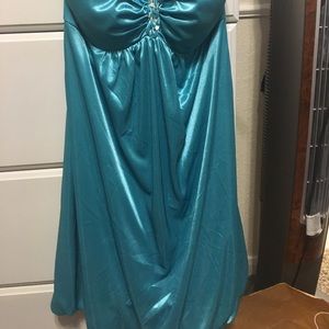 Ruby Rox Turquoise Dress homecoming, wedding